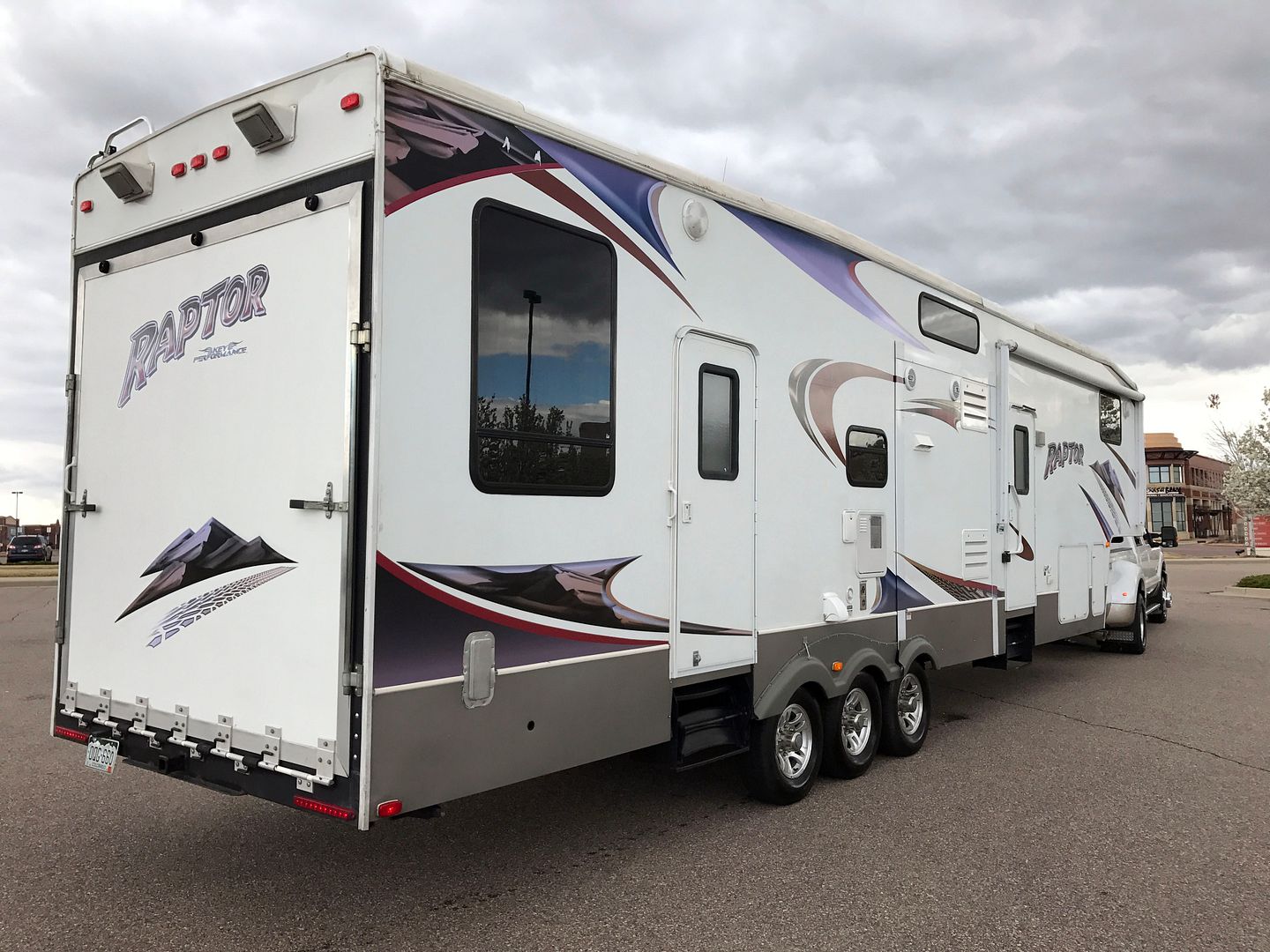 2008 Keystone Raptor 3812ts 5th wheel camper Toy Hauler rv for sale in 2008 Raptor 5th Wheel Toy Hauler